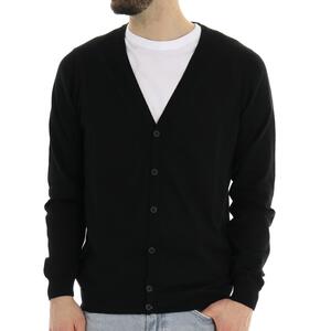 CARDIGAN BASIC NERO